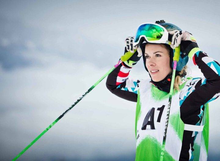 品牌大使：滑雪越野賽世界冠軍 Andrea Limbacher