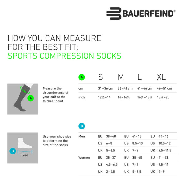 Run Performance Compression Socks – Bauerfeind Macau - Sports